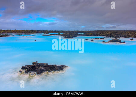 Blue lagoon Stock Photo