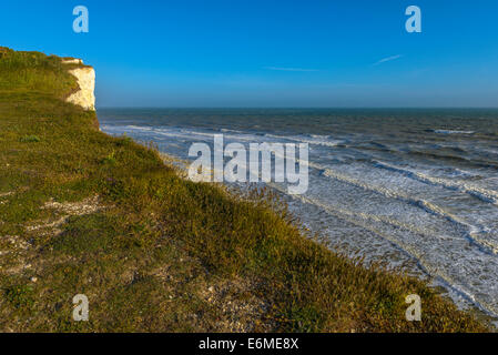 English Coastline in East Sussex, England Stock Photo