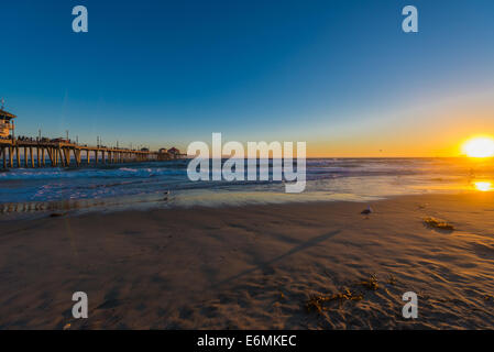 Sunset in Southern California Stock Photo