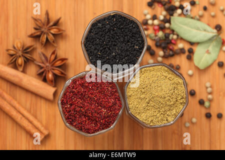 Various spices. Stock Photo