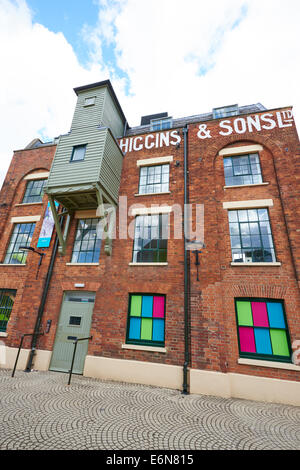 The Higgins Art Gallery And Museum Castle Lane Bedford Bedfordshire UK Stock Photo