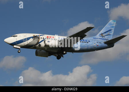 CSA CZECH AIRLINES BOEING 737 Stock Photo