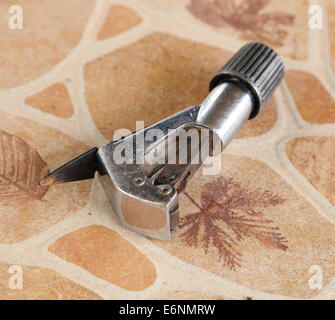 pipe cutter or cutting tool for copper pipe Stock Photo