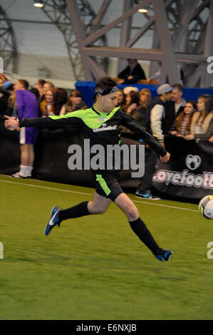 Soccer Six: Next Generation held at The London Soccerdome  Featuring: Atmosphere Where: London, United Kingdom When: 20 Feb 2014 Stock Photo