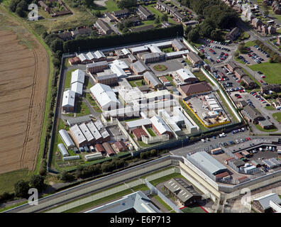 aerial view of HM Prison Long Lartin, Worcestershire, UK Stock Photo ...