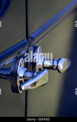 vintage car door handles Stock Photo