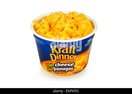 Macaroni and Cheese, Kraft Dinner Stock Photo