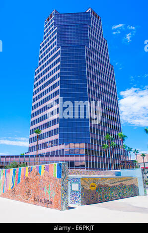 View of downtown Tucson Arizona Stock Photo