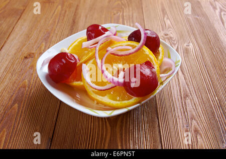 Egyptian orange salad munkachina Stock Photo