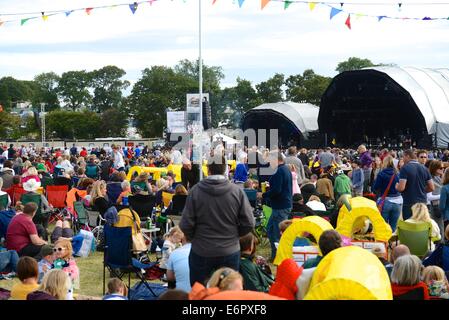 CarFest South in aid of Children in Need at Laverstoke Park, Hampshire. 24.08.2014 Stock Photo