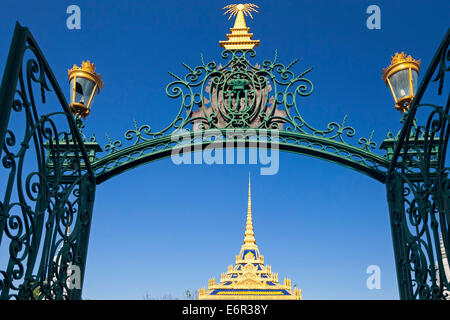 Royal Palace, Phnom Penh, Cambodia Stock Photo