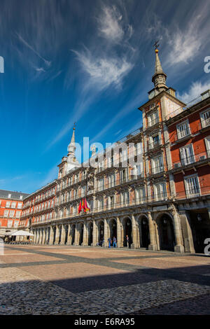 Casa de la Panaderia municipal and cultural building, Plaza Mayor, Madrid, Comunidad de Madrid, Spain Stock Photo