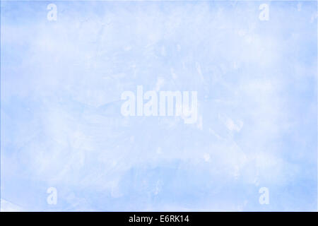 Designed background uneven patches of blue paper Stock Photo