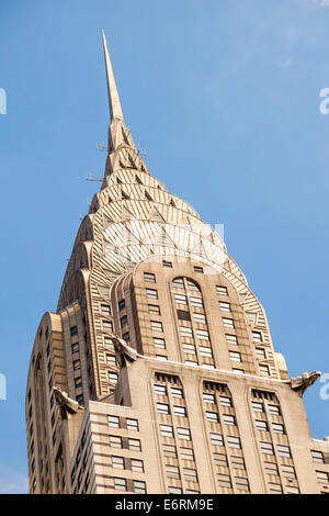 Chrysler Building, Lexington Avenue, Manhattan, New York City, New York, USA Stock Photo