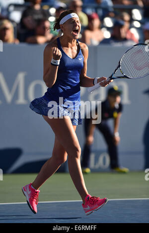 Flushing Meadows, New York, USA. 29th Aug, 2014. US Open tennis championships. Lucie Safarova (Cze) Credit:  Action Plus Sports/Alamy Live News Stock Photo