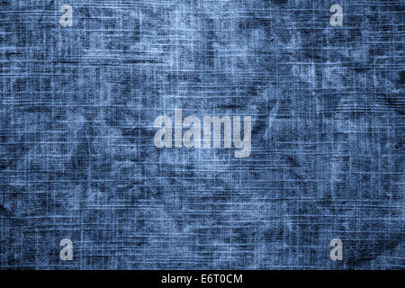 Frayed denim colored canvas, wallpaper material Stock Photo