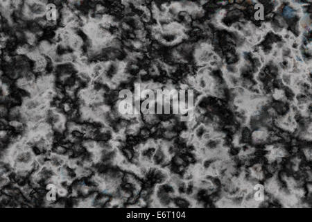 Black and white marble texture background. Abstract mottled grunge background texture with spotty pattern wall Stock Photo