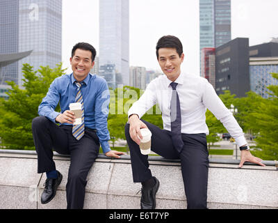 asian businessmen Stock Photo