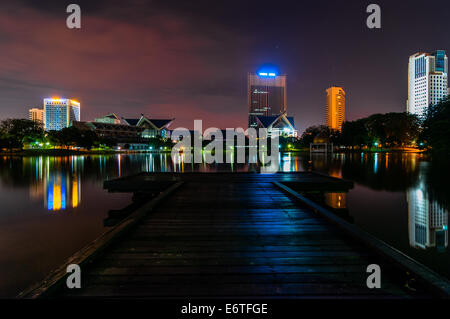 Shah Alam at night Stock Photo