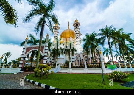 Ubudiah Mosque in during daylight Stock Photo
