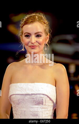 Venice, Italy. 29th Aug, 2014. Actress Ahna O'Reilly poses at the premiere of 'She's Funny That Way' during the 71st Venice International Film Festival in Venice, Italy, 29 August 2014. Photo: Hubert Boesl - NO WIRE SERVICE -/dpa/Alamy Live News Stock Photo