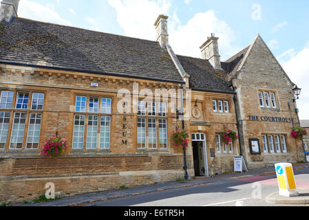 The Museum In The Former Courthouse Mill Road Oundle Northamptonshire UK Stock Photo