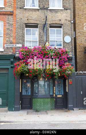 The Grapes Pub in Limehouse Stock Photo