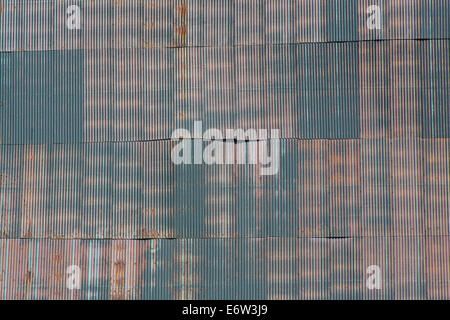 Rusted metal sheeting Stock Photo
