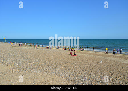 East Beach, Littlehampton, West Sussex, England, United Kingdom Stock Photo