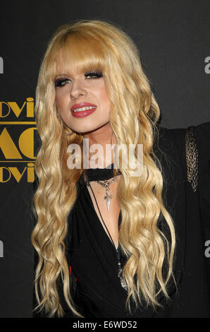 22nd Annual Movieguide Awards Gala At Universal Hilton Hotel  Featuring: Orianthi Where: Los Angeles, California, United States When: 08 Feb 2014 Stock Photo