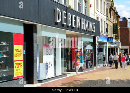 Debenhams High Street Chelmsford Essex Town Centre Shops England Uk Gb ...