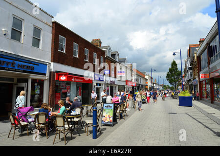 Hamilton Road (shopping street), Felixstowe, Suffolk, England, United Kingdom Stock Photo