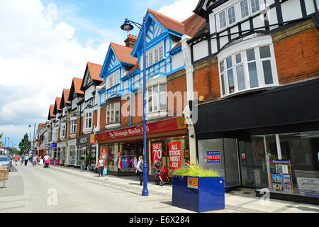 Hamilton Road (shopping street), Felixstowe, Suffolk, England, United Kingdom Stock Photo