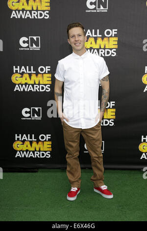 Cartoon Network's Hall of Game Awards at The Barker Hangar - Arrivals  Featuring: Guest Where: Los Angeles, California, United States When: 15 Feb 2014 Stock Photo