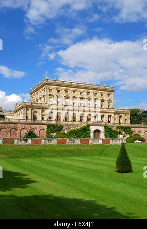 View from Parterre, Cliveden, Taplow, Buckinghamshire, England, United Kingdom Stock Photo