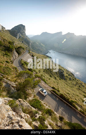 Spain, Majorca, Cala Figuera At The North East Coast Of Majorca Stock 