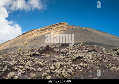 San Antonio Volcano, one of numerous eruptive centres on the active Cumbre Vieja stratovolcano in La Palma, Canary Islands Stock Photo