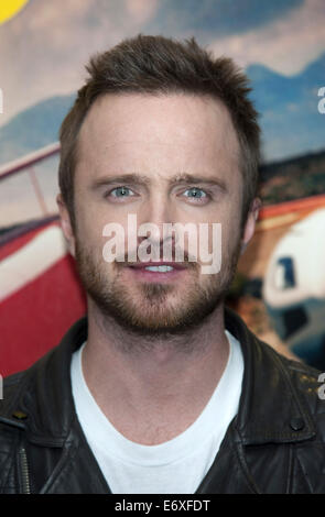 VIP film screening of 'Need for Speed' - Arrivals  Featuring: Aaron Paul Where: London, United Kingdom When: 26 Feb 2014 Stock Photo