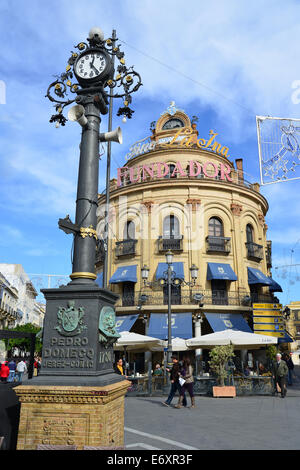 Plaza Esteve, Jerez de la Frontera, Province of Cádiz, Andalusia, Kingdom of Spain Stock Photo