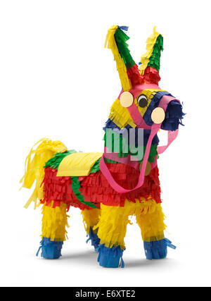 Mexican Donkey �ʾ�ñ���ٲ� Isolated on White Background. Stock Photo