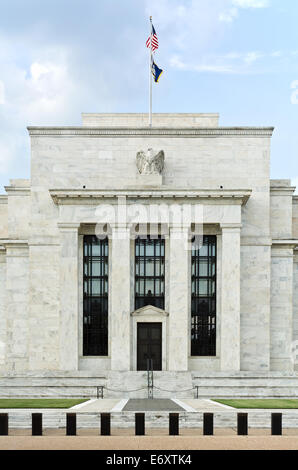 US Federal Reserve Board Building in Washington Stock Photo