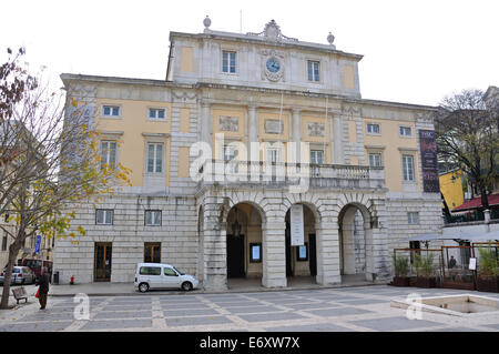 National Theatre Opera House (Teatro Nacional de São Carlos), Rua Serpa Pinto, Lisbon, Lisboa Region, Lisbon District, Portugal Stock Photo