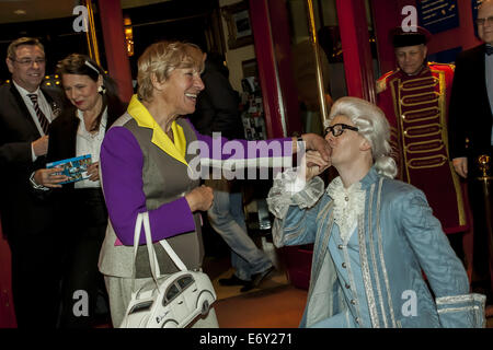 Premiere of the new show 'Breakin Mozart' at Wintergarten Variete.  Featuring: Heidi Hetzer Where: Berlin, Germany When: 27 Feb 2014 Stock Photo