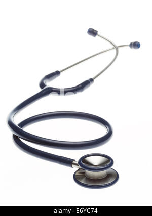 stethoscope on white background isolated Stock Photo