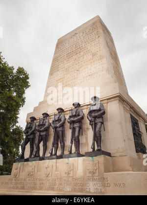 Household Division War Memorial on Horse Guards undergoing maintenance ...