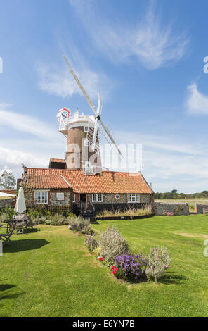 Cley windmill at Cley-next-the-Sea, a small coastal village in north Norfolk, UK Stock Photo