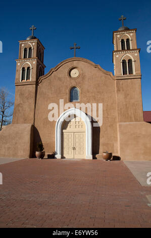 USA, New Mexico. Socorro, San Miguel de Socorro Mission, dates back to 1598 Stock Photo