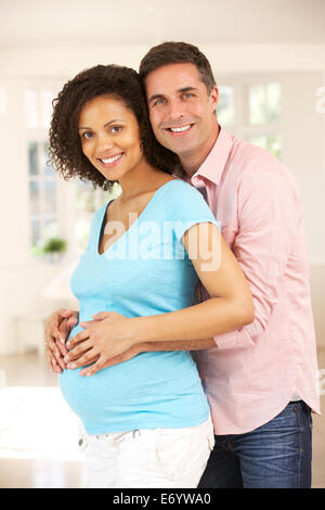 Couple expecting baby Stock Photo