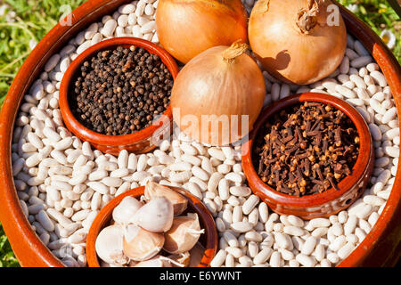 France, Toulouse, Cassoulet Stock Photo