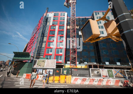 The unfinished Atlantic Yards project by Forest City Ratner  in Brooklyn in New York Stock Photo